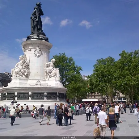 Bel Proche Palais Des Glaces Et Musee Grevin Republique Appartamento Parigi